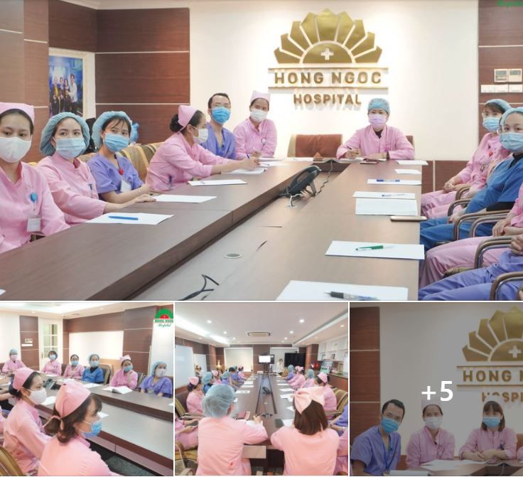 BV HỒNG NGỌC HỘI THẢO TRỰC TUYẾN CÙNG BV BẠCH MAI, VIỆT ĐỨC..