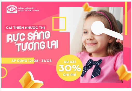 CẢI THIỆN NHƯỢC THỊ  RỰC SÁNG TƯƠI LAI
