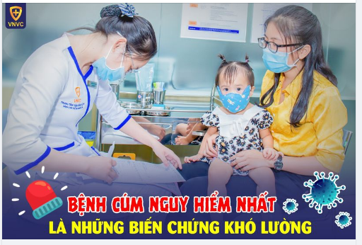 CẢNH BÁO BIẾN CHỨNG VIÊM CƠ TIM DO CÚM MÙA, GÂY SỐT CAO, ĐAU NGỰC, BUỒN NÔN, NHỊP TIM NHANH VÀ TỬ VONG ĐỘT NGỘT Ở TRẺ NHỎ.