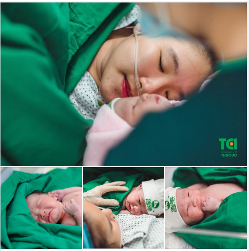 Chiêm ngưỡng hành trình vượt cạn của mẹ bầu Khánh Vân và giây phút cảm động khi được gặp con yêu các bạn nhé!