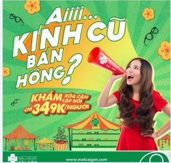 ĐỔI MẮT CẬN, NHẬN MẮT SÁNG, VUI TẾT SANG