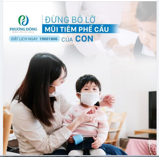 ĐỪNG BỎ LỠ MŨI TIÊM PHẾ CẦU CỦA CON MẸ NHÉ!!