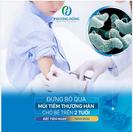 ĐỪNG BỎ QUA MŨI TIÊM THƯƠNG HÀN CHO BÉ TRÊN 2 TUỔI