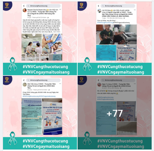 HÀNG NGHÌN PHỤ NỮ LAN TỎA THÔNG ĐIỆP TIÊM VẮC XIN PHÒNG NGỪA UNG THƯ CỔ TỬ CUNG. QUỸ “NGÀY MAI TƯƠI SÁNG” CỦA VNVC ĐẦY THEO YÊU THƯƠNG MỖI NGÀY!