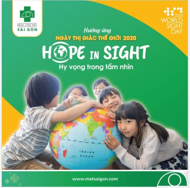 HƯỞNG ỨNG NGÀY THỊ GIÁC THẾ GIỚI 2020 CÙNG THÔNG ĐIỆP “HY VỌNG TRONG TẦM NHÌN”