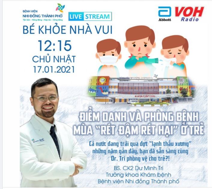 ĐIỂM DANH VÀ PHÒNG BỆNH MÙA "RÉT ĐẬM RÉT HẠI" Ở TRẺ