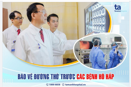 Khám, điều trị bệnh lý đường hô hấp NHANH CHÓNG, CHÍNH XÁC HIỆU QUẢ tại khoa Nội hô hấp, BVĐK Tâm Anh.