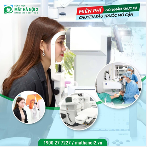 KHÁM MỔ MẮT CẬN - HƯỞNG SALE BẤT TẬN