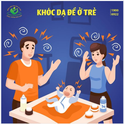Khóc dạ đề ở trẻ sơ sinh: Vì sao cứ đến đêm con lại quấy khóc nhiều?