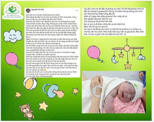 Kinh nghiệm đi khám tại Cơ sở 3 Hà Đông và vượt cạn tại khoa Dịch vụ D3
