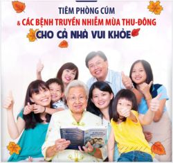 LỢI ÍCH TUYỆT VỜI CỦA VẮC XIN PHÒNG BỆNH CÚM KHIẾN AI CŨNG NÊN TIÊM ĐỊNH KỲ HÀNG NĂM.