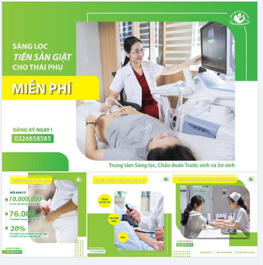 MIỄN PHÍ SÀNG LỌC TIỀN SẢN GIẬT CHO THAI PHỤ