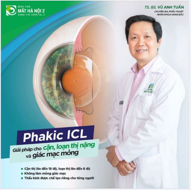 MỔ CẬN PHAKIC ICL - ĐẬP TAN NỖI LO CẬN CAO