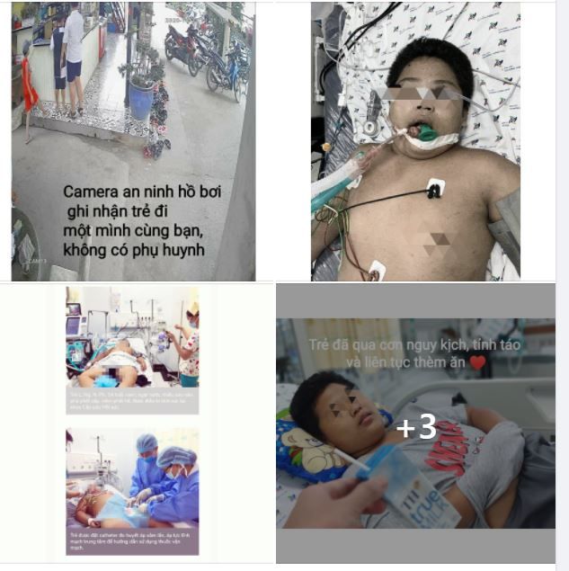 BÉ TRAI NGẠT NƯỚC, PHÙ PHỔI DO TÉ HỒ BƠI, BỊ BẠN BÈ NHẤN NƯỚC LIÊN TỤC KHI ĐI BƠI MỘT MÌNH