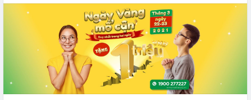 NGÀY VÀNG MỔ CẬN - TRỢ GIÁ NHÂN ĐÔI