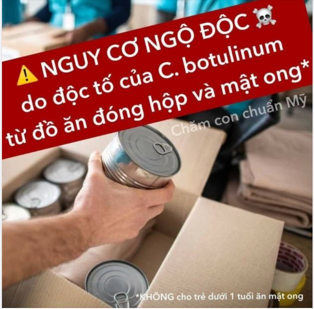 TRẺ DƯỚI 1 TUỔI ĂN MẬT ONG DỄ MẮC "ĐỘC THỊT" CHẾT NGƯỜI TƯƠNG TỰ