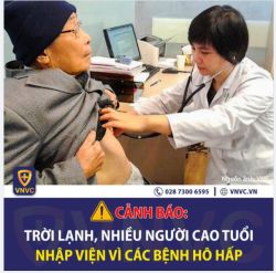CẢNH BÁO: THỜI TIẾT TRỞ LẠNH,  NHIỀU NGƯỜI CAO TUỔI PHẢI NHẬP VIỆN VÌ CÁC BỆNH HÔ HẤP