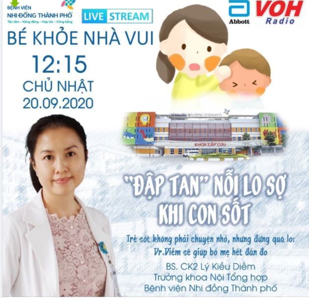 "ĐẬP TAN" NỖI LO SỢ KHI CON SỐT