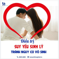 SINH LÝ SUY YẾU PHÁI MẠNH CÓ NGUY CƠ HIẾM MUỘN