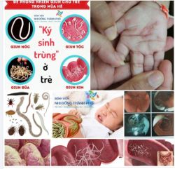 ĐỪNG ĐỂ TRẺ CÒI CỌC BIẾNG ĂN, THIẾU MÁU CHỈ VÌ QUÊN "TẨY GIUN"