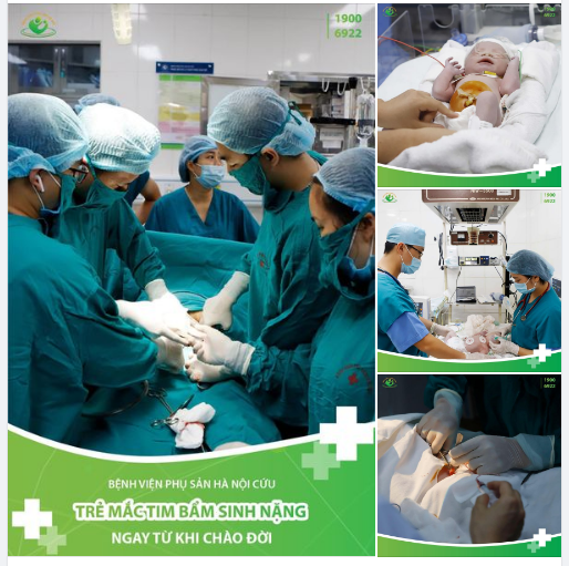 Thêm một trường hợp: cứu trẻ mắc tim bẩm sinh nặng ngay từ khi chào đời