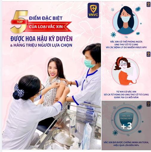 TOP 5 ĐIỂM ĐẶC BIỆT CỦA LOẠI VẮC XIN MÀ HOA HẬU KỲ DUYÊN LỰA CHỌN