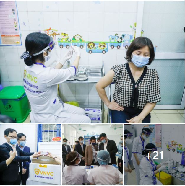 NHỮNG MŨI VẮC XIN COVID-19 ĐẦU TIÊN ĐÃ ĐẾN VỚI CÁN BỘ CHỐNG DỊCH, NHÂN VIÊN Y TẾ TẠI HẢI DƯƠNG!