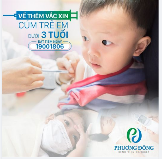 VỀ THÊM VẮC XIN CÚM CHO TRẺ EM DƯỚI 3 TUỔI (VAXIGRIP)