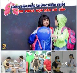 CẢNH BÁO: TRẺ VIÊM PHỔI NẶNG, XẸP PHỔI, Ứ KHÍ PHỔI VÌ VIRUS HỢP BÀO HÔ HẤP (RSV).