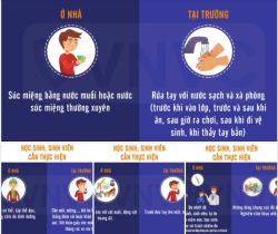 VUI TỰU TRƯỜNG, ĐỪNG QUÊN PHÒNG BỆNH