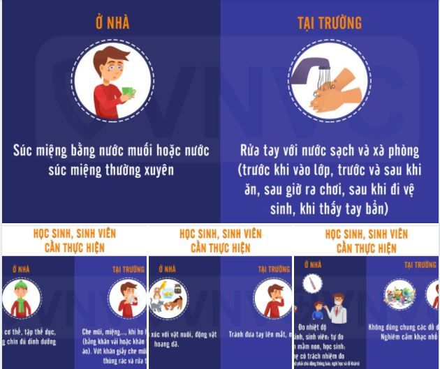 VUI TỰU TRƯỜNG, ĐỪNG QUÊN PHÒNG BỆNH