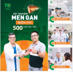 Đừng bỏ lỡ cơ hội XÉT NGHIỆM MEN GAN MIỄN PHÍ tại Thu Cúc: NHANH - CHUẨN - GIÁ 0 ĐỒNG