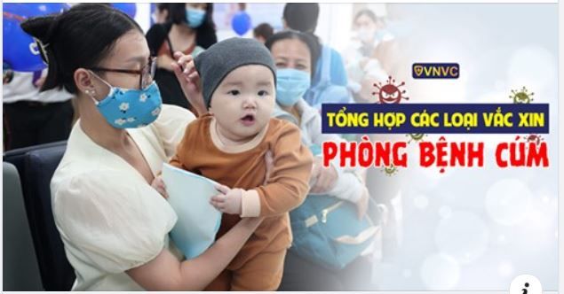 TỔNG HỢP CÁC LOẠI VẮC XIN PHÒNG BỆNH CÚM