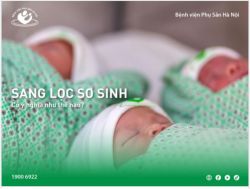 Sàng lọc sơ sinh mang lại lợi ích gì cho bé?