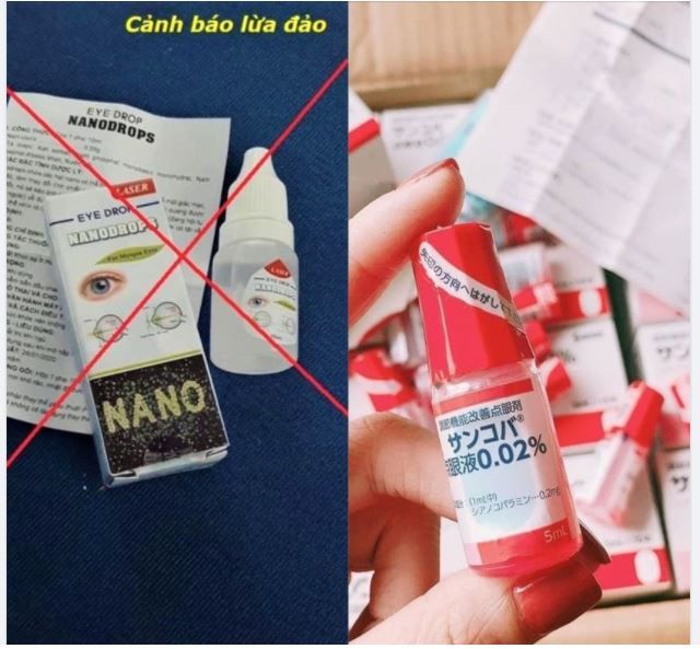 THỰC HƯ THUỐC NHỎ MẮT CHỮA CẬN THỊ