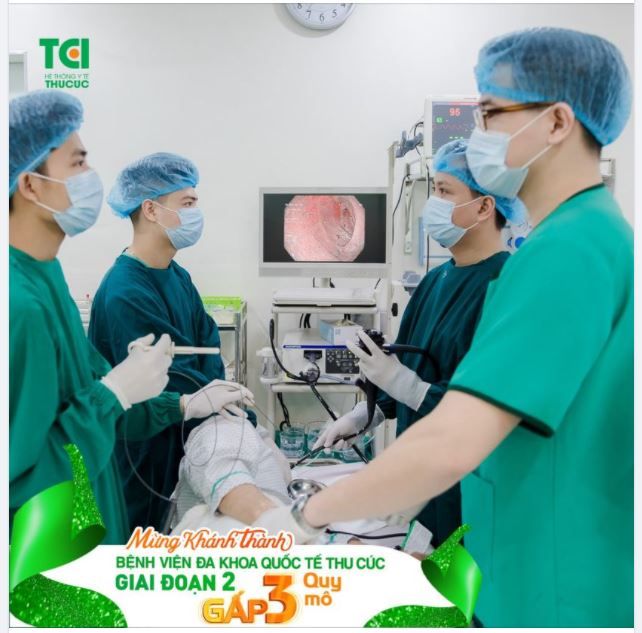 Nội soi dạ dày đại tràng siêu sạch không đau tại bệnh viện Thu Cúc