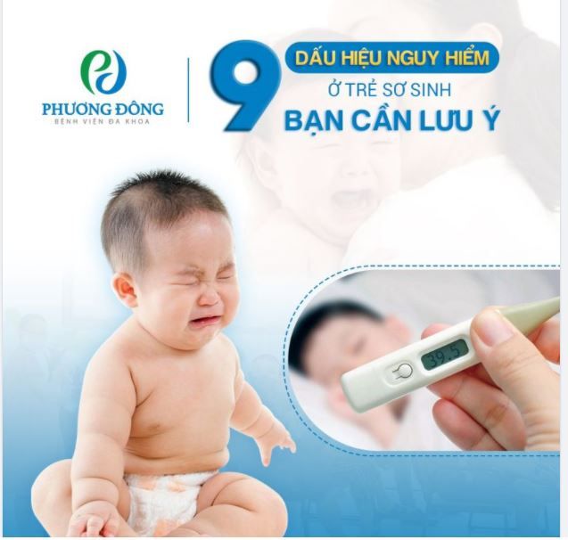 9 dấu hiệu nguy hiểm ở trẻ sơ sinh bạn cần lưu ý
