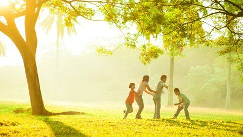 Không gian xanh tốt cho sức khỏe tinh thần lâu dài của trẻ em