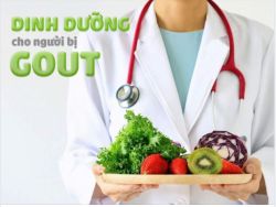Chế độ dinh dưỡng cho người bị bệnh Gout