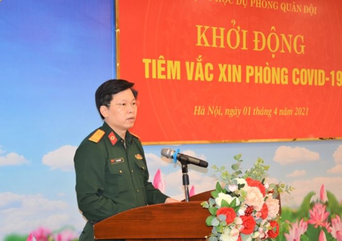 Viện Y học Dự phòng Quân đội khởi động tiêm vắc xin phòng Covid-19