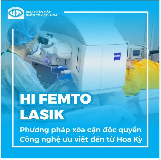 PHƯƠNG PHÁP XÓA CẬN ĐỘC QUYỀN TẠI BV MẮT QT VIỆT - NGA