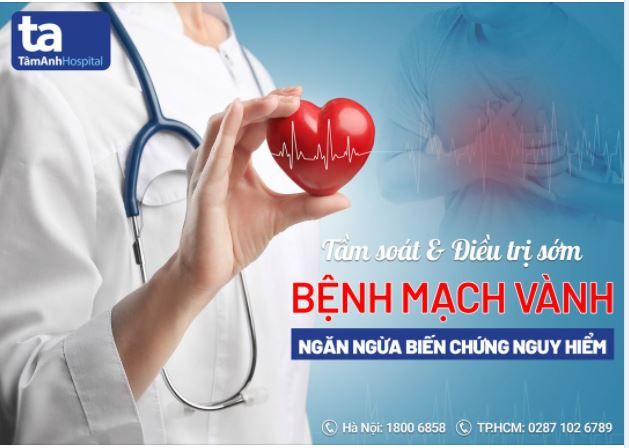 Giảm tỷ lệ tử vong, ngăn biến chứng BỆNH MẠCH VÀNH nhờ phát hiện sớm, điều trị kịp thời