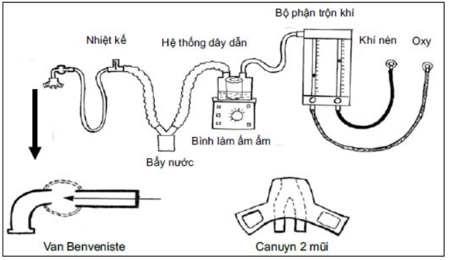 Thở áp lực dương liên tục trong điều trị suy hô hấp