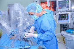 Điều trị thoát vị bẹn bằng phẫu thuật robot ít xâm lấn