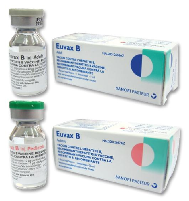 Đang tiêm vắc- xin viêm gan B Euvax, có thể đổi sang loại khác không?