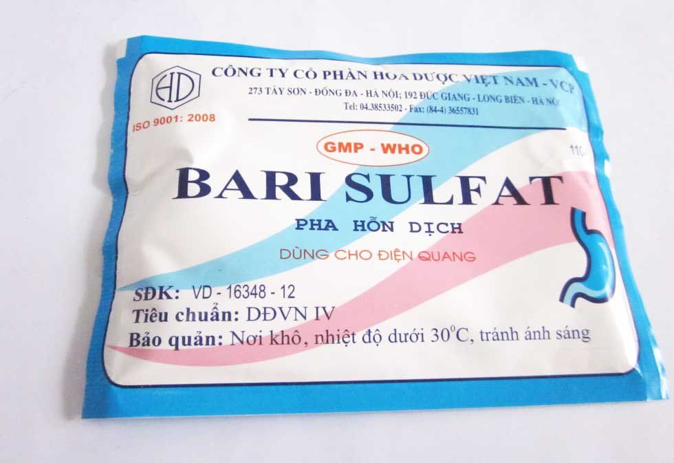 Những điều cần biết về Bari Sulfate