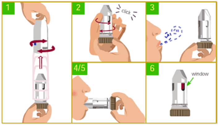 Thuốc xịt hít trong kiểm soát hen phế quản