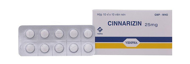 Những lưu ý khi dùng thuốc cinnarizin trị rối loạn tiền đình