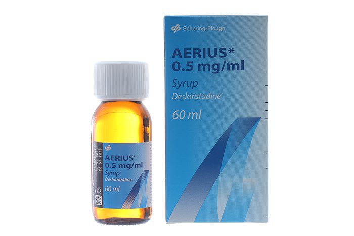 Nhà sản xuất thuốc Aerius là ai?
