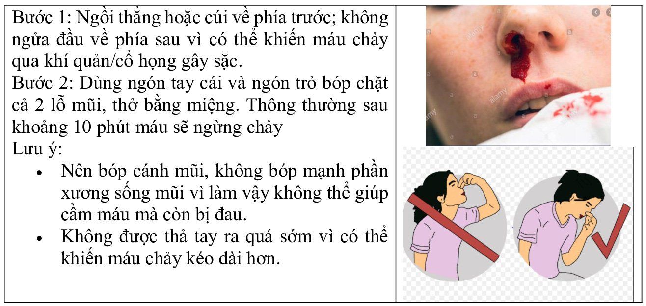 Sơ cứu chảy máu (cầm máu): Những điều cần biết